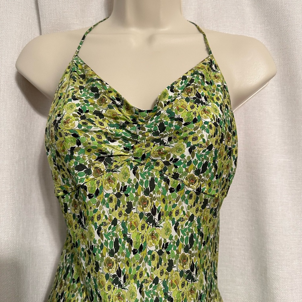 Runs small, great fabric bought from Anthropologie